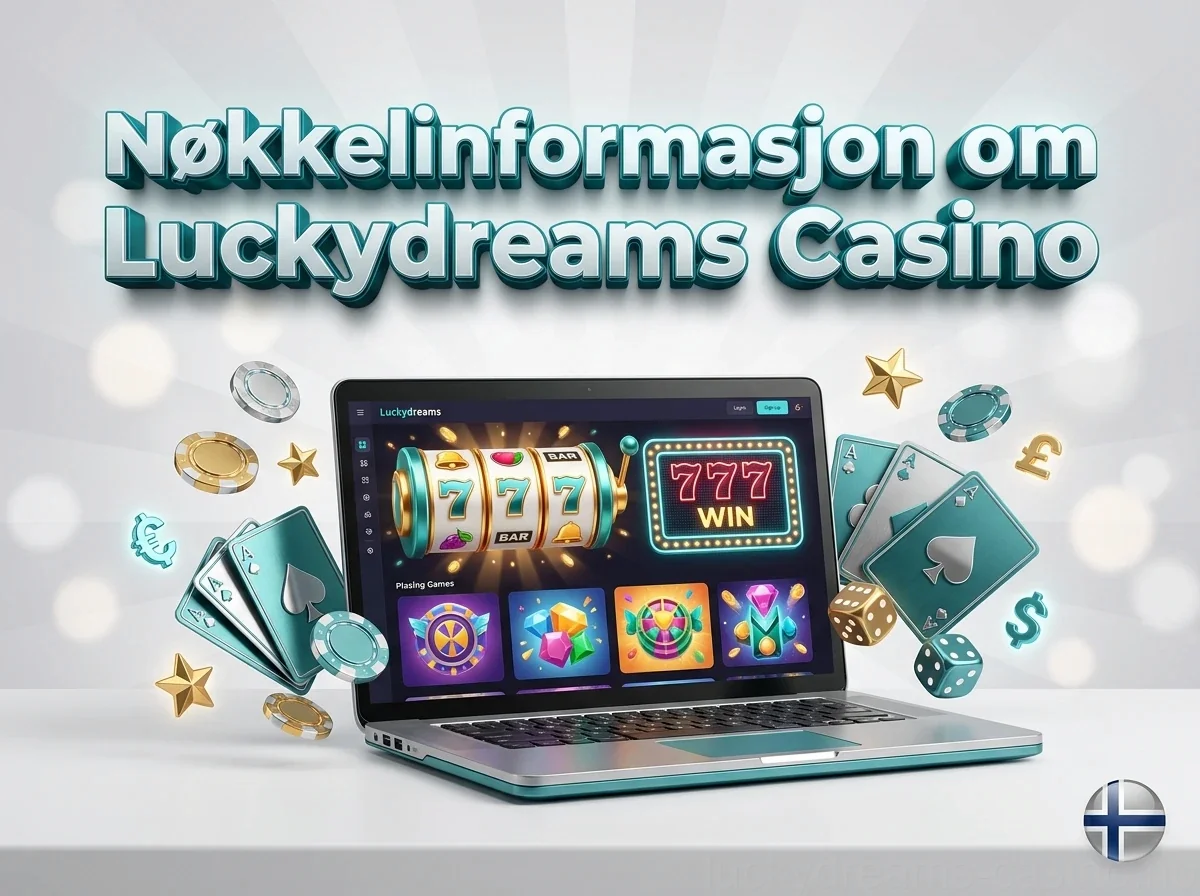 Nøkkelinformasjon om Luckydreams Casino